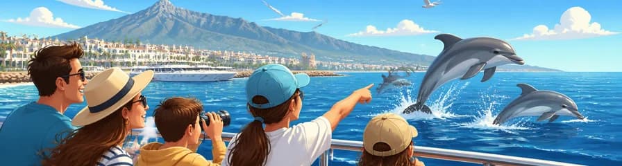 Observación de delfines de dos horas en Marbella
