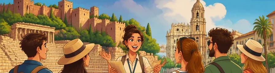 Recorrido guiado por la ciudad de Málaga