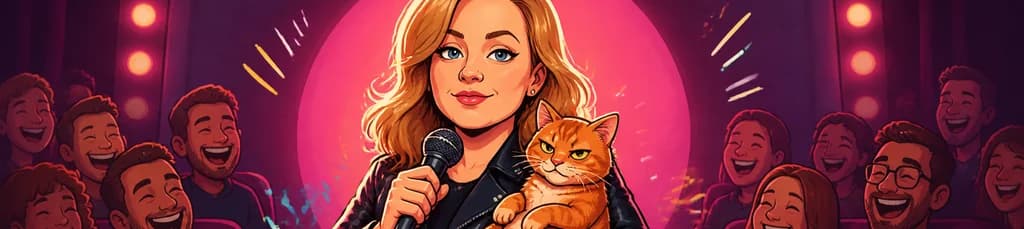 Bianca Kovacs presenta su espectáculo de comedia: De los 40 también se sale