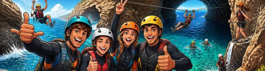Vive la emoción del coasteering en Gran Canaria