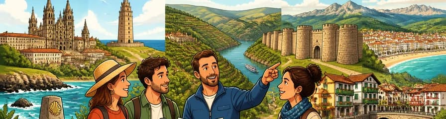 Recorrido privado por el Norte de España de 8 a 15 días con guía en español e inglés