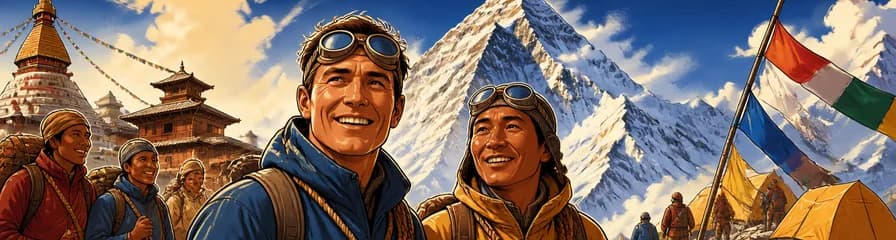 La primera ascensión al Everest