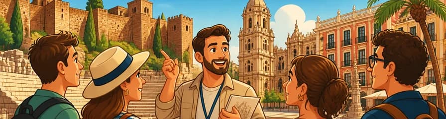 Recorrido privado a pie por los monumentos históricos de Málaga
