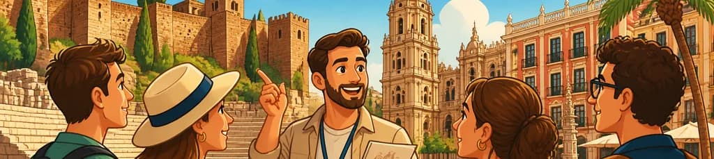 Recorrido privado a pie por los monumentos históricos de Málaga