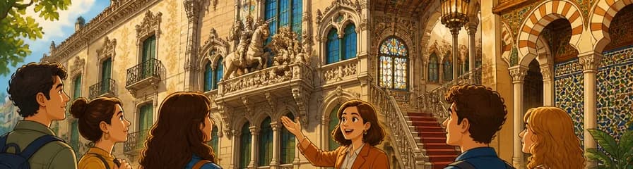 Recorrido guiado por el Palau Baró de Quadras