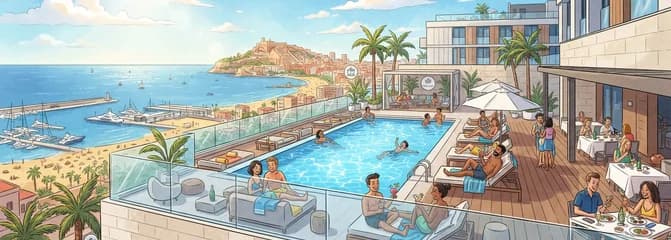 Disfruta de un Daypass en la piscina del INNSiDE by Meliá Alicante Porta Maris