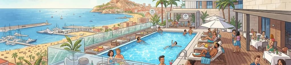 Disfruta de un Daypass en la piscina del INNSiDE by Meliá Alicante Porta Maris