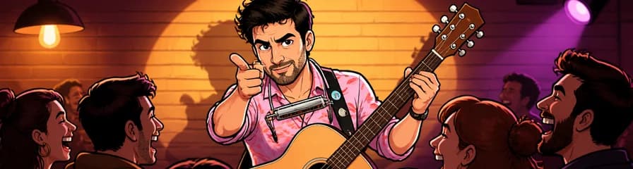 "Joven Explotado": Una Comedia con Bajo Acústico y Armónica en Atocha