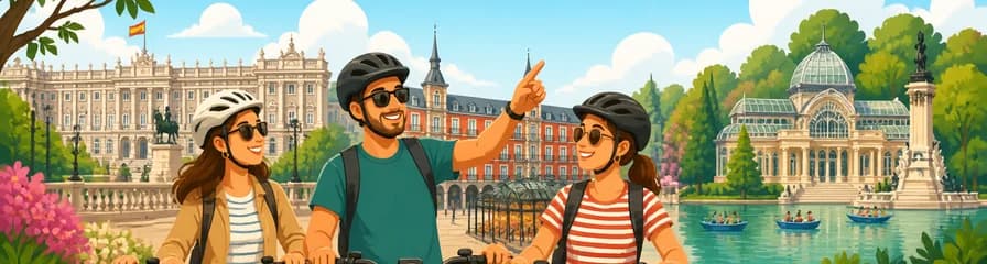 Descubre Madrid en un tour privado en bici eléctrica: lo más destacado de la ciudad y sus parques
