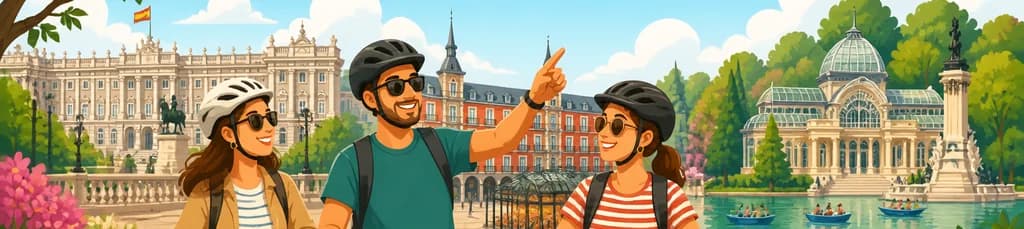 Descubre Madrid en un tour privado en bici eléctrica: lo más destacado de la ciudad y sus parques