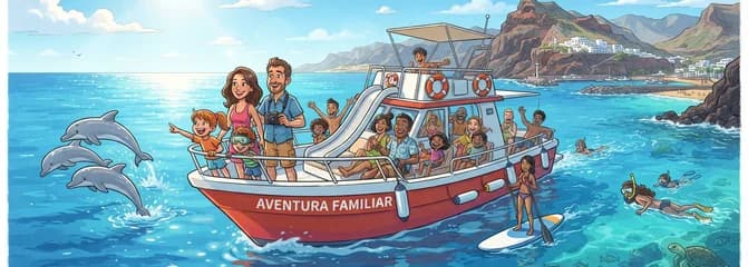 Paseo en barco familiar por Gran Canaria: una excursión marítima inolvidable