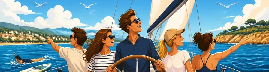Aventura náutica de cuatro horas en velero por Girona