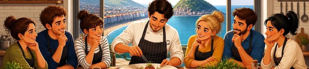Descubre San Sebastián: Un viaje culinario del mercado a la clase de cocina