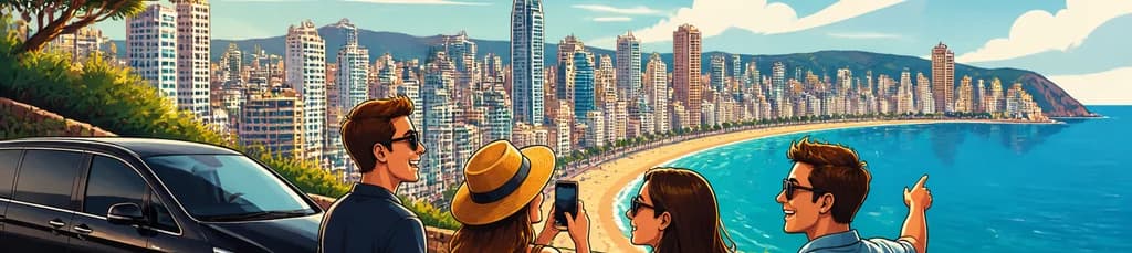 Descubre Benidorm, la ciudad que nunca duerme, en una experiencia de 3 horas en coche Premium