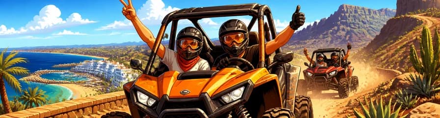 Aventura exclusiva: Recorrido privado en un legendario Buggy de los 70 por Gran Canaria