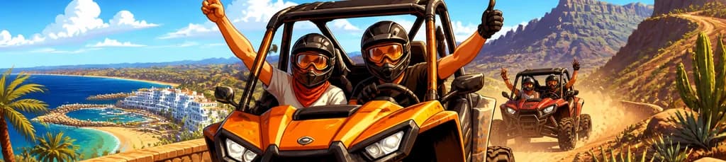 Aventura exclusiva: Recorrido privado en un legendario Buggy de los 70 por Gran Canaria