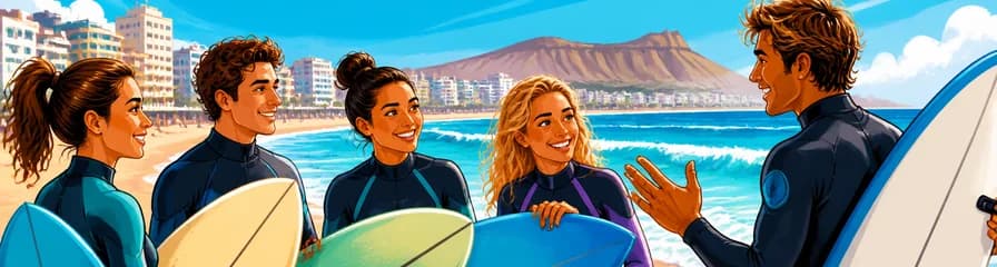 Experimenta el Surf en Maspalomas, Gran Canaria: Curso para Principiantes