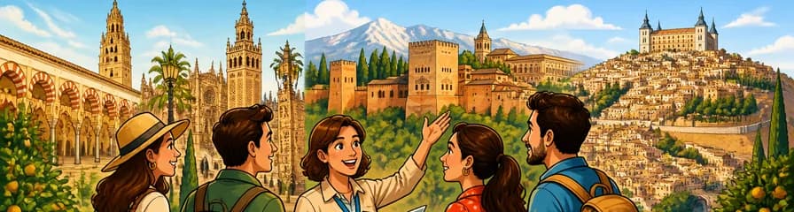 Descubra Andalucía y Toledo: un tour guiado de 4 días y 3 noches desde Madrid