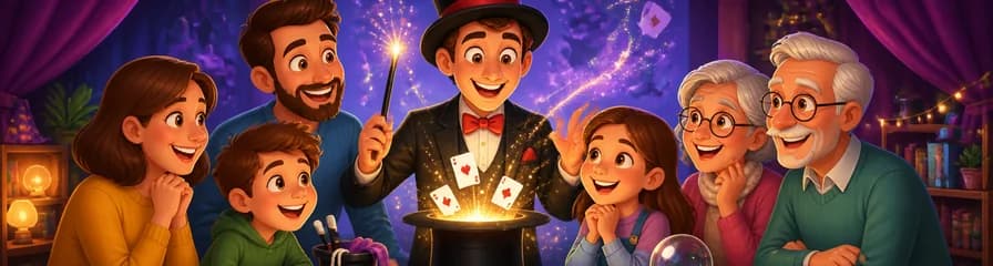 Taller y Espectáculo de Magia para toda la Familia: Plan Mágico en Madrid