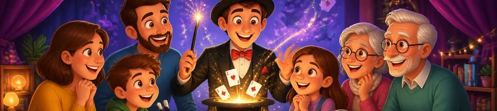 Taller y Espectáculo de Magia para toda la Familia: Plan Mágico en Madrid
