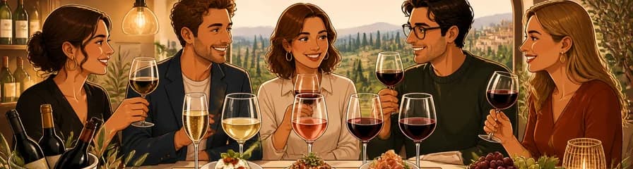 Gianna Ristorante presenta: Cata de vinos italianos con maridaje y aperitivo en Madrid