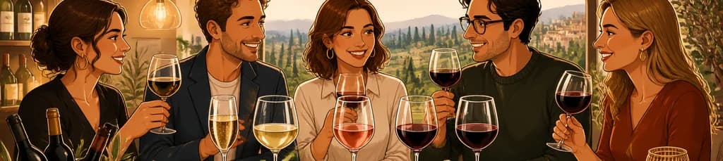 Gianna Ristorante presenta: Cata de vinos italianos con maridaje y aperitivo en Madrid