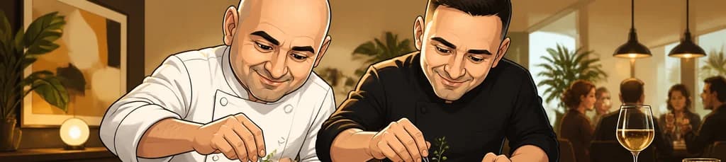 Experiencia culinaria a cuatro manos con Álvaro Salazar y Jordi Artal