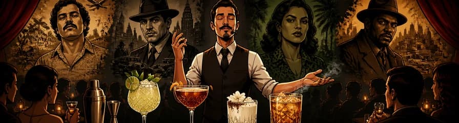 Narco Confessions: Cuatro cócteles inspirados en los imperios criminales más grandes