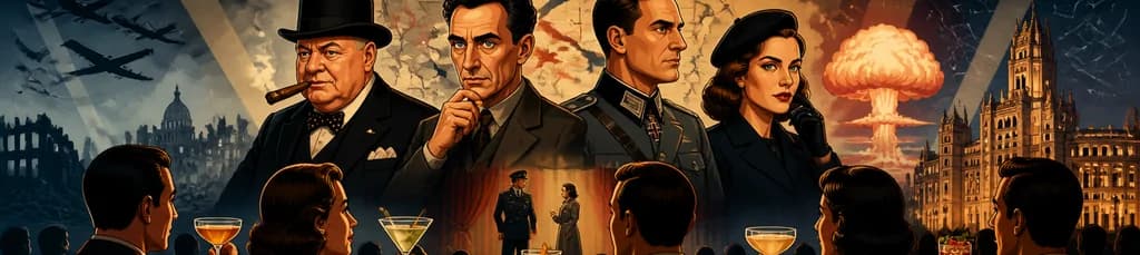 Wartime Stories: La Segunda Guerra Mundial, una experiencia teatral con cócteles temáticos
