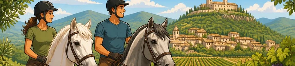 Aventura a caballo por los valles de Randa en Mallorca, España