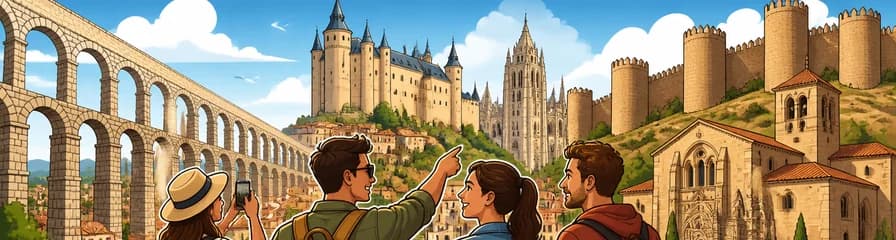 Descubre Segovia y las Murallas Medievales de Ávila en una excursión de un día desde Madrid