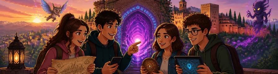 Aventura de Escape Room al aire libre: El Portal Mágico en Granada