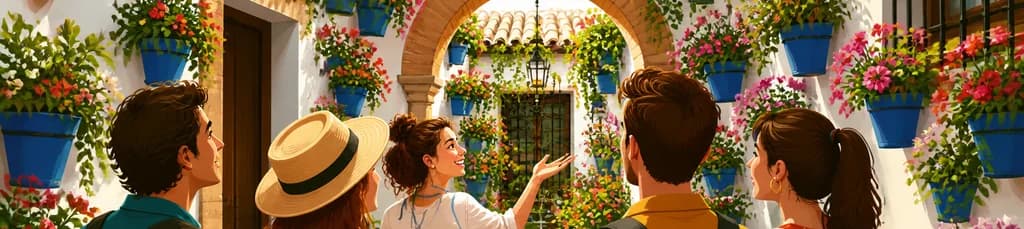 Descubre los Auténticos Patios de Córdoba: Recorrido de 2 horas con entradas incluidas