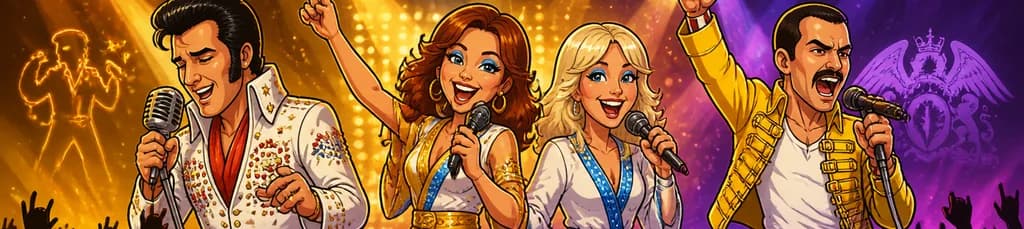Legends Forever: Tributo a Elvis, ABBA y Queen