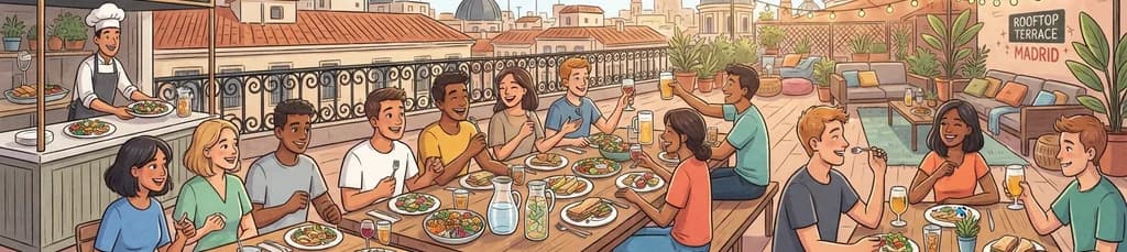 Almuerzo de sábado relajado con Nómada Lunch Club