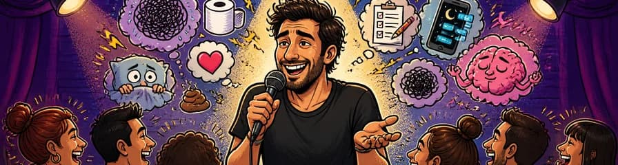 "¡Todos Locos!": Un monólogo de Jorge Santos sobre la salud mental en el Teatro Soho Club de Madrid