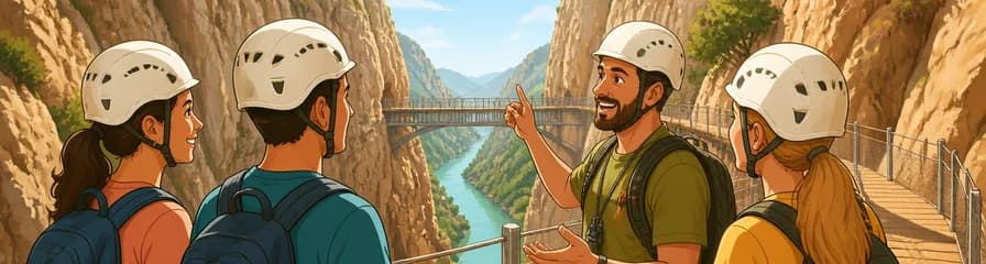 Visita el Caminito del Rey viajando en tren desde Sevilla