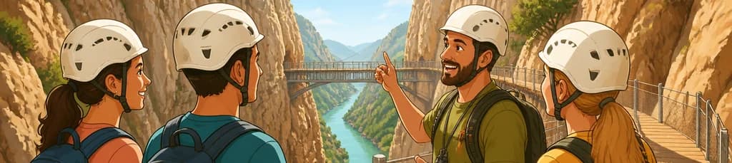 Visita el Caminito del Rey viajando en tren desde Sevilla