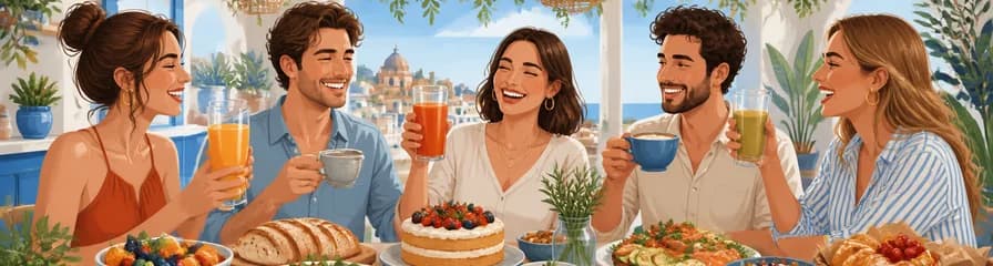 Experiencia de Brunch Mediterráneo en el Restaurante UNMAR