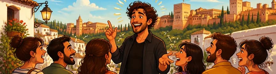 Tour de comedia por el Albaicín de Granada: El Albayzín con humor