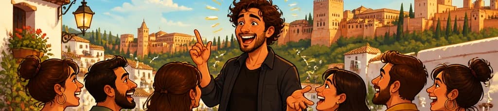 Tour de comedia por el Albaicín de Granada: El Albayzín con humor