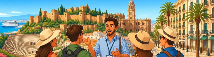 Recorrido privado histórico por tierra: Lo más destacado de la ciudad de Málaga