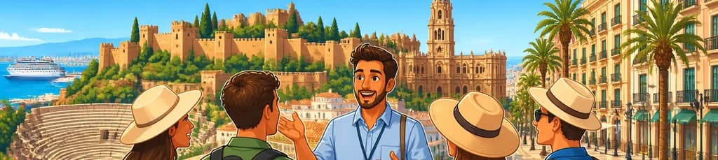 Recorrido privado histórico por tierra: Lo más destacado de la ciudad de Málaga