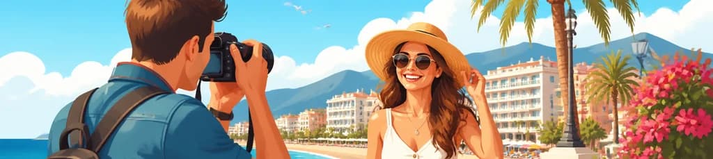 Sesión fotográfica para tus vacaciones en Torremolinos