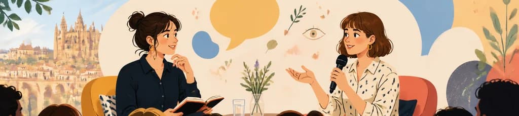 Conversación con Marta Jiménez Serrano y Nerea Pérez de las Heras: El Asombro Diario de Seguir Aquí en el Hay Festival Segovia 2026
