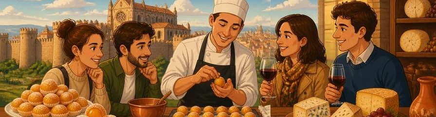 Experiencia ÁvilaLux: Tour Privado con Taller de Yemas de Santa Teresa y Cata Gourmet