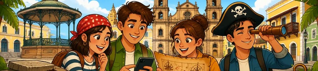 Juego de exploración al aire libre "Piratas de Las Palmas": una aventura autoguiada