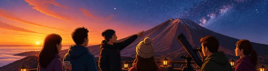 Experiencia de atardecer y observación estelar en Tenerife, sin cena