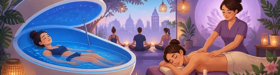 Experimenta la ingravidez y la relajación profunda: masajes y tanque de flotación en Madrid City Yoga