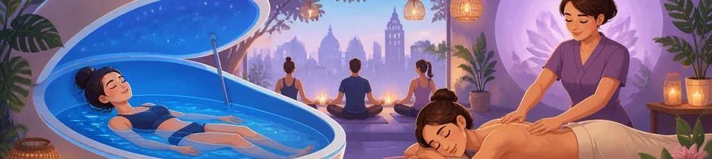 Experimenta la ingravidez y la relajación profunda: masajes y tanque de flotación en Madrid City Yoga